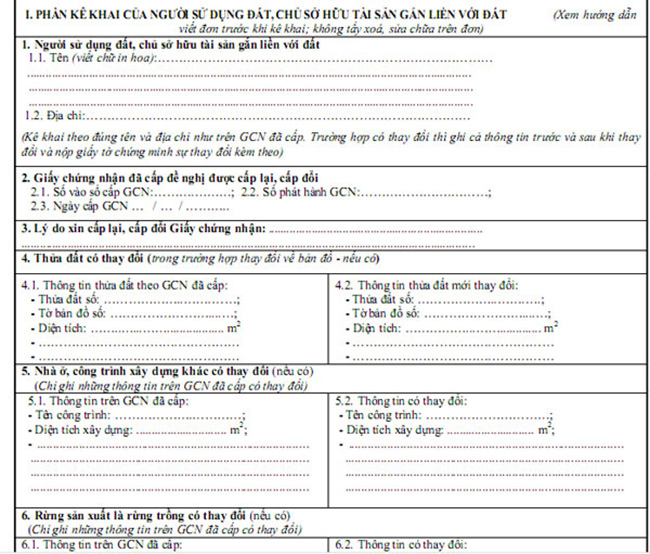 Hướng Dẫn Viết Mẫu Đơn Xin Cấp Quyền Sử Dụng Đất Năm 2020