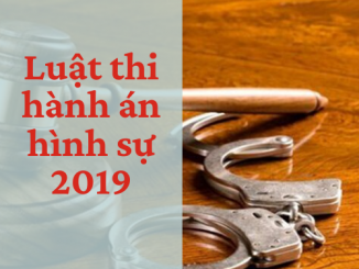 Luật thi hành án hình sự 2019 – số 41/2019/QH14 – Văn bản pháp luật