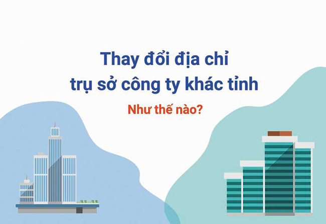 Hướng dẫn chuyển trụ sở công ty khác tỉnh