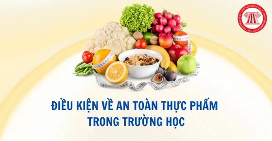 Điều kiện về an toàn thực phẩm trong trường học