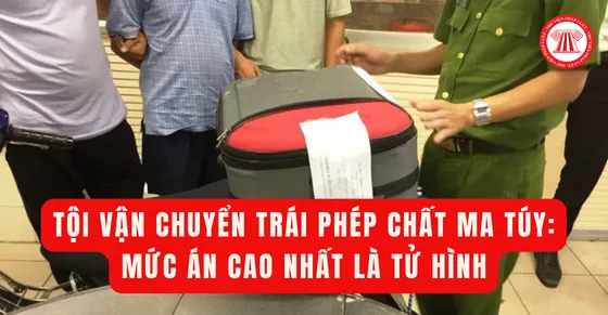 Hình ảnh minh họa tội vận chuyển ma túy