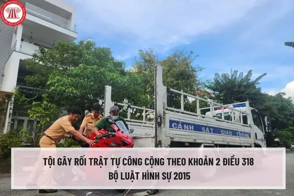 Hình ảnh minh họa về gây rối trật tự công cộng