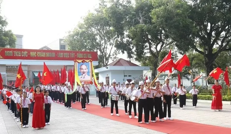 Lễ khai giảng năm học mới tại Thanh Hóa