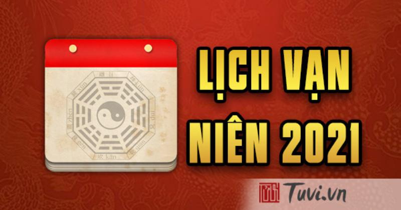 Ngày tốt xấu trong lịch vạn niên tháng 4 năm 2021