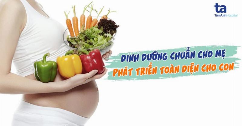 Chế độ ăn uống cân bằng, khoa học cho bà bầu