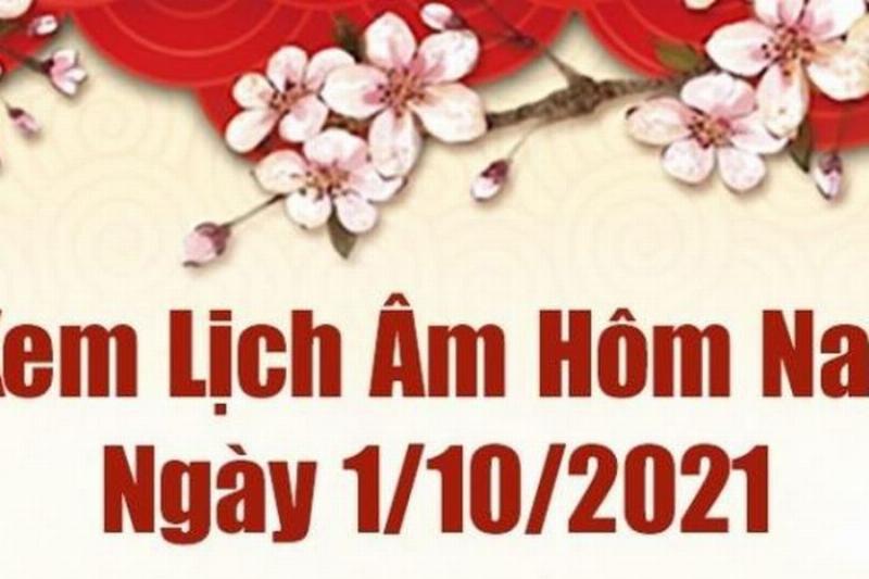 Lịch âm dương tháng 10 năm 2021