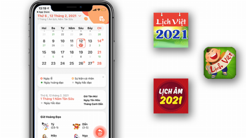 Lịch Âm và Xem Ngày Tốt Xấu 2021