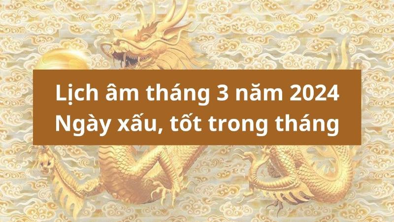 Ngày Tốt Mua Xe Tháng 3 2024 Theo Lịch Âm