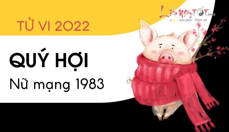 Tử vi 1983 tình duyên năm 2022