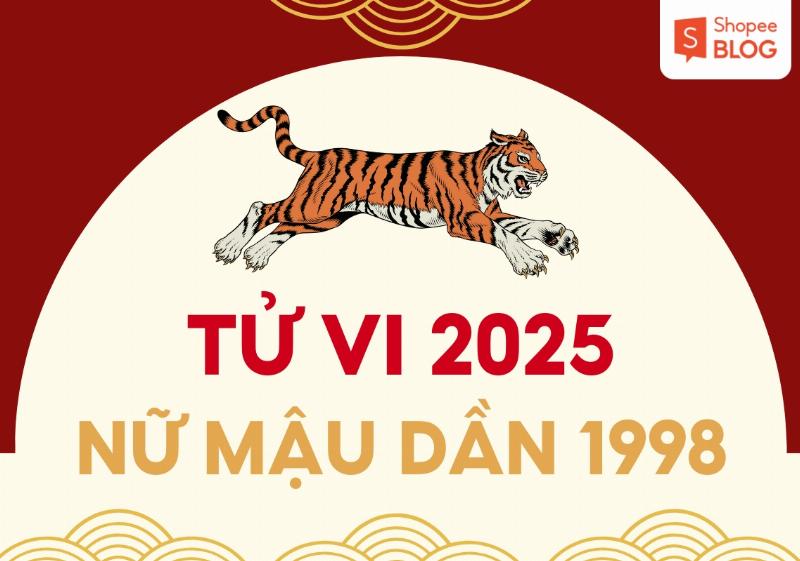 Tử vi Mậu Dần 1998 nữ mạng tài lộc