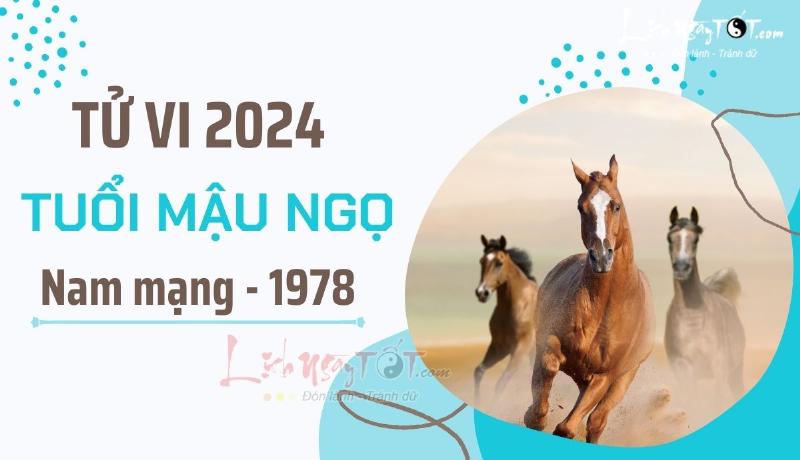 Tử Vi Mậu Ngọ 2024 Nam Mạng Phong Thủy