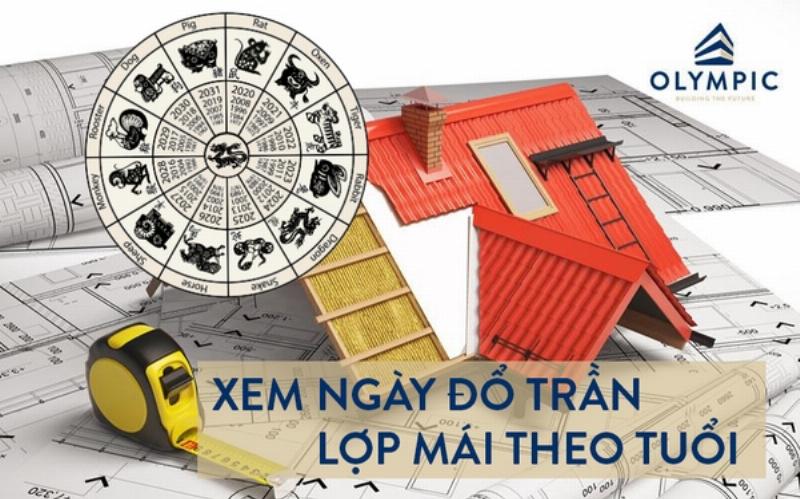 Cách chọn ngày tốt đổ mái tháng 3 năm 2023