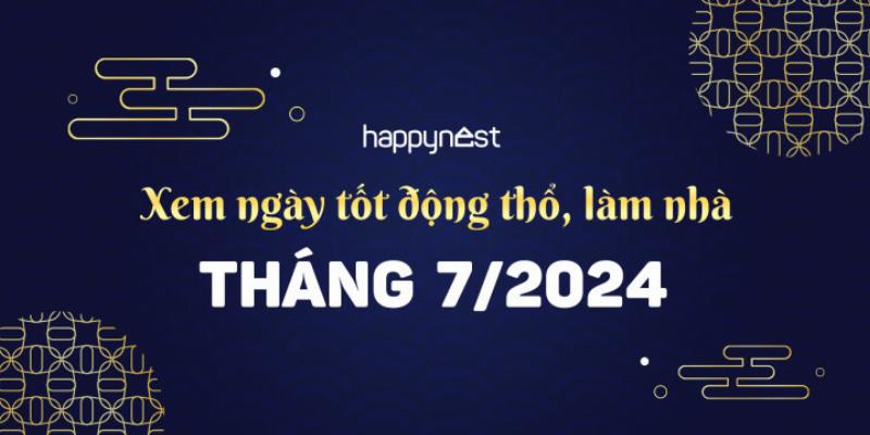 Chọn ngày động thổ tháng 7 âm