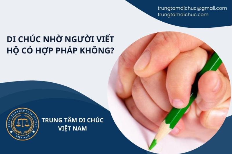 Mẫu di chúc viết tay người cao tuổi