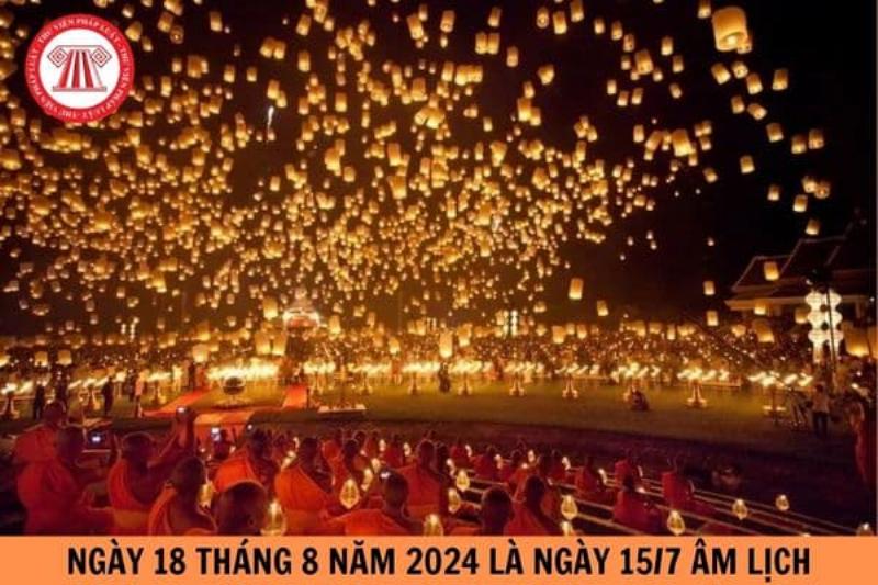 Lịch Âm Dương Ngày 18 Tháng 8 Năm 2024