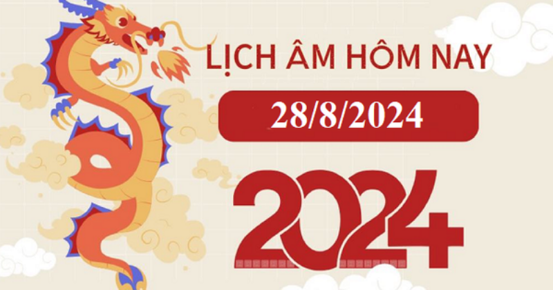 Lịch ngày 28 tháng 8 năm 2024