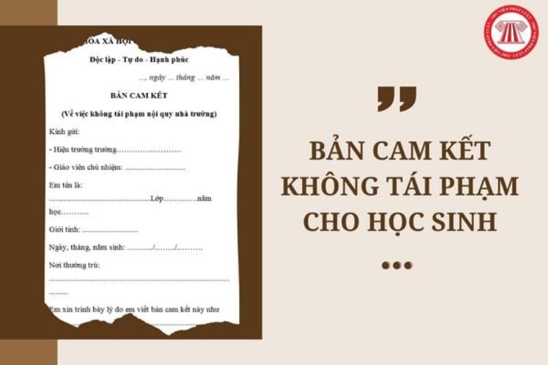 Nguyên tắc cơ bản viết bản cam kết