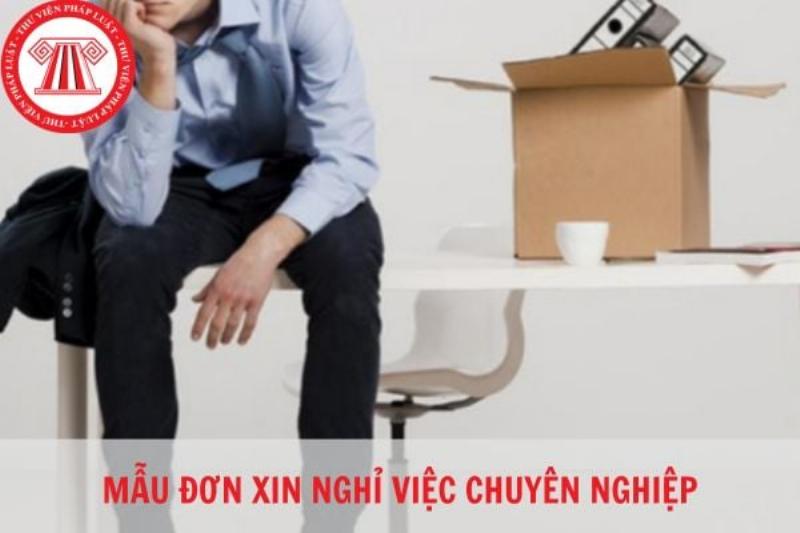 Tải Mẫu Đơn Xin Nghỉ Việc