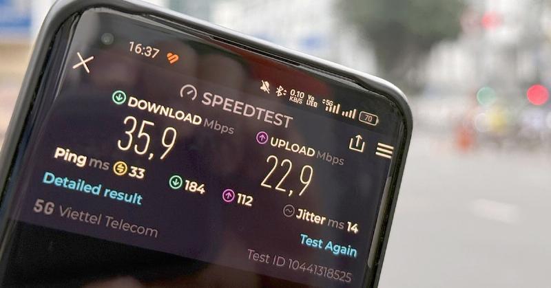 Tốc Độ 5G Viettel