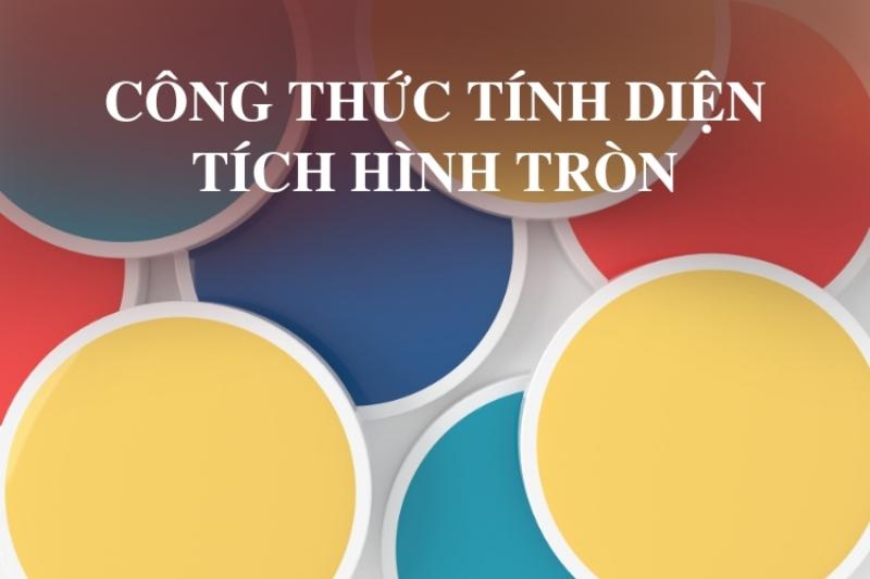 Ứng dụng công thức diện tích hình tròn