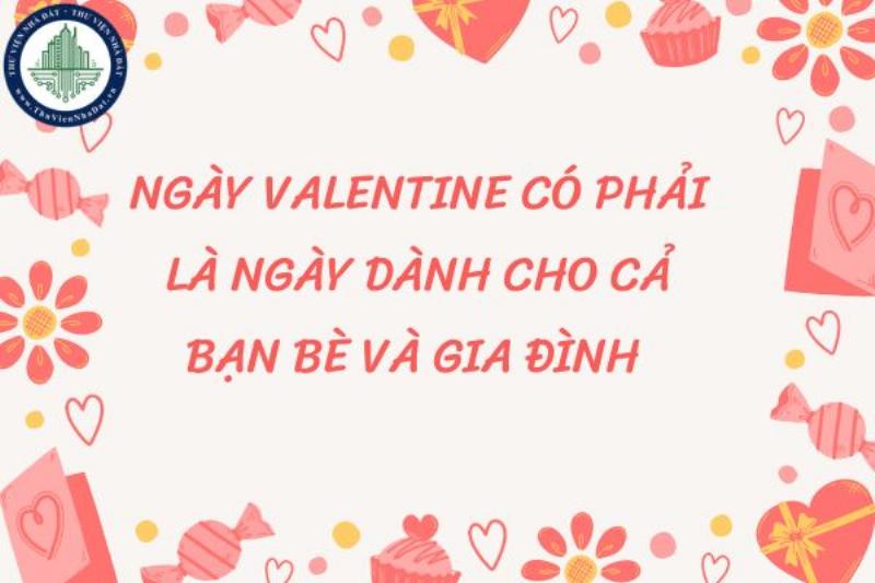 Valentine gia đình