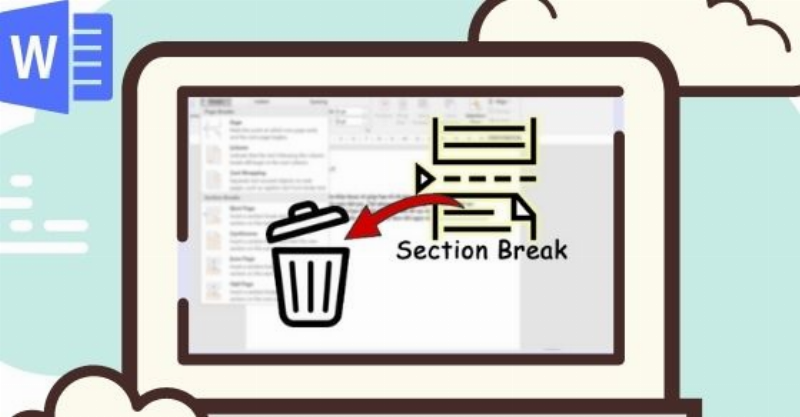 Cách sử dụng Section Break để xoay ngang trang trong Word