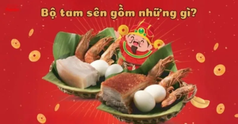 Các loại tam sên cúng thần tài