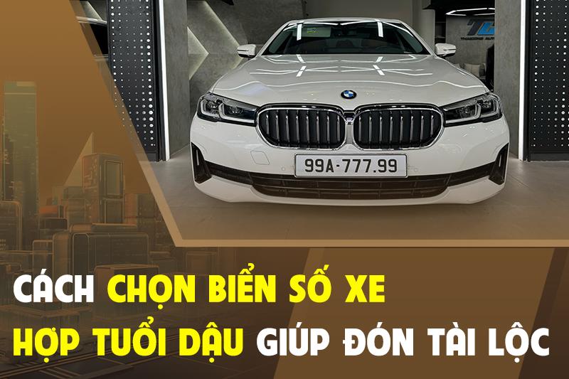 Chọn biển số xe hợp tử vi