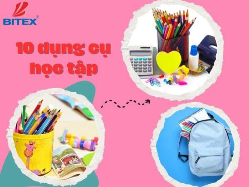 Chuẩn bị đồ dùng học tập