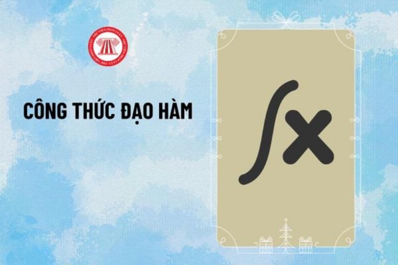 Công Thức Đạo Hàm Cơ Bản