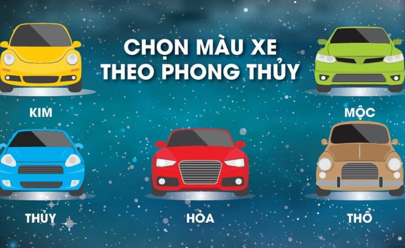 Lựa Chọn Màu Sắc Xe Phù Hợp Cung Mệnh