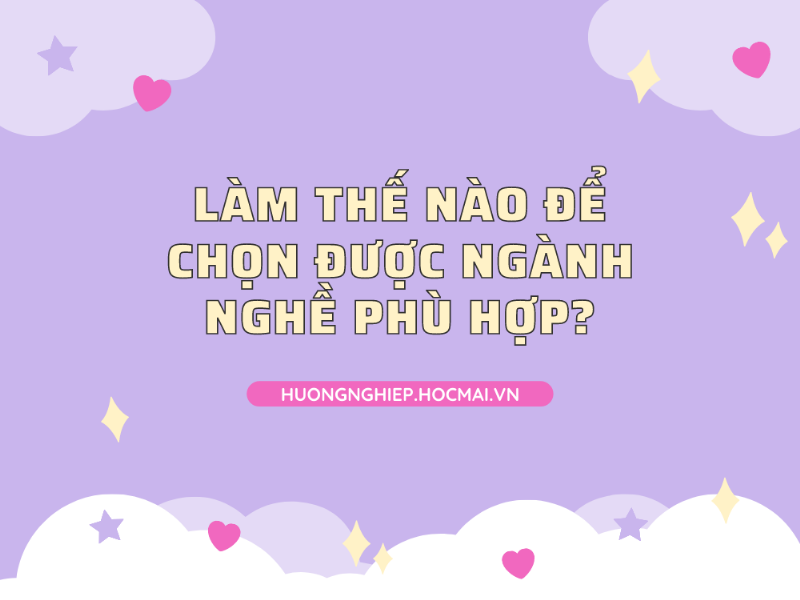 Lựa chọn ngành học phù hợp