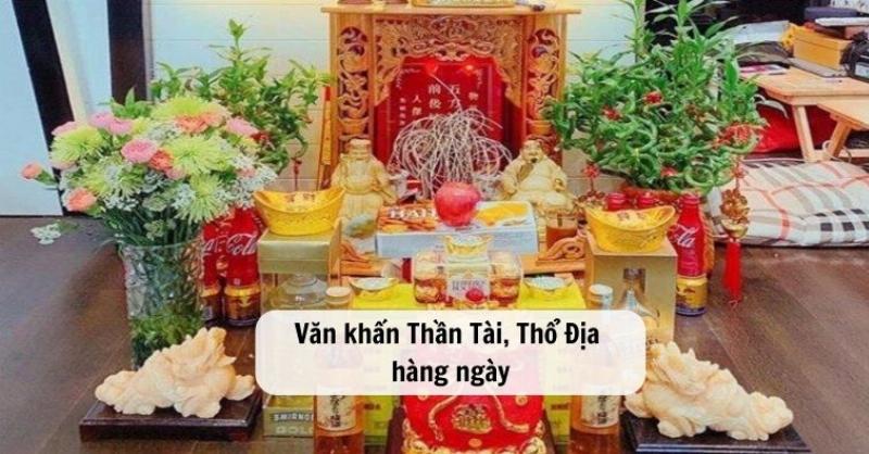 Nghi Thức Khấn Thần Tài Đúng Cách