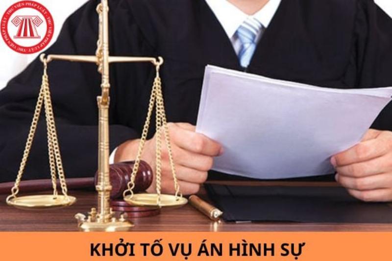 Thời điểm tính thời hạn khởi tố