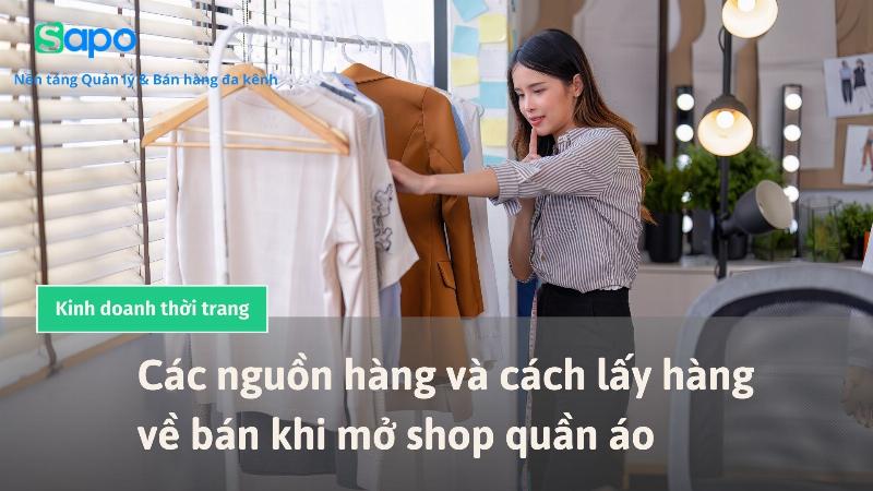 Tìm kiếm nguồn hàng quần áo lề đường